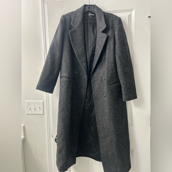 forecaster of boston Jackets & Blazers - Women Forecaster 100% wool gray trench coat